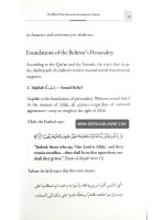 The Effect of True Islam On The Personality of A Muslim